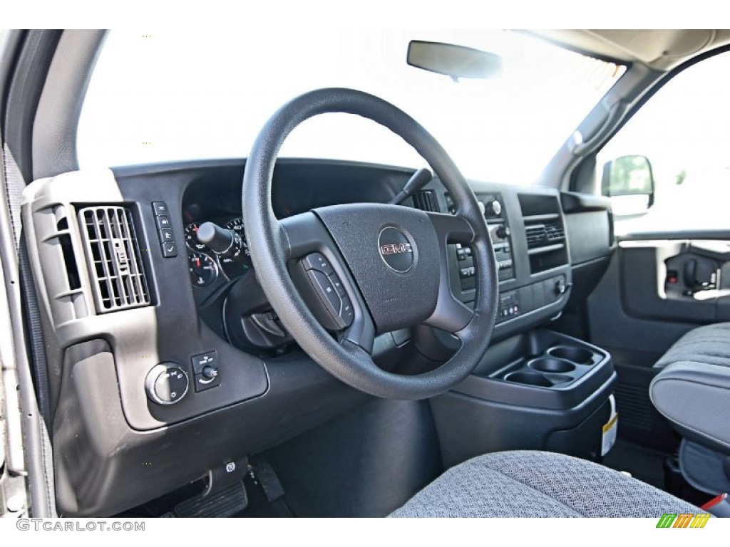 Medium Pewter Interior 2013 GMC Savana Van LT 1500 AWD Passenger Photo #81866508