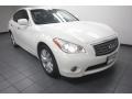 Moonlight White 2011 Infiniti M 37 Sedan