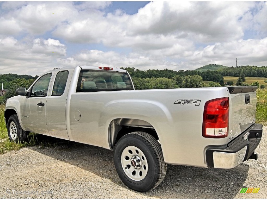 Quicksilver Metallic 2013 GMC Sierra 1500 Extended Cab Exterior Photo #81867189