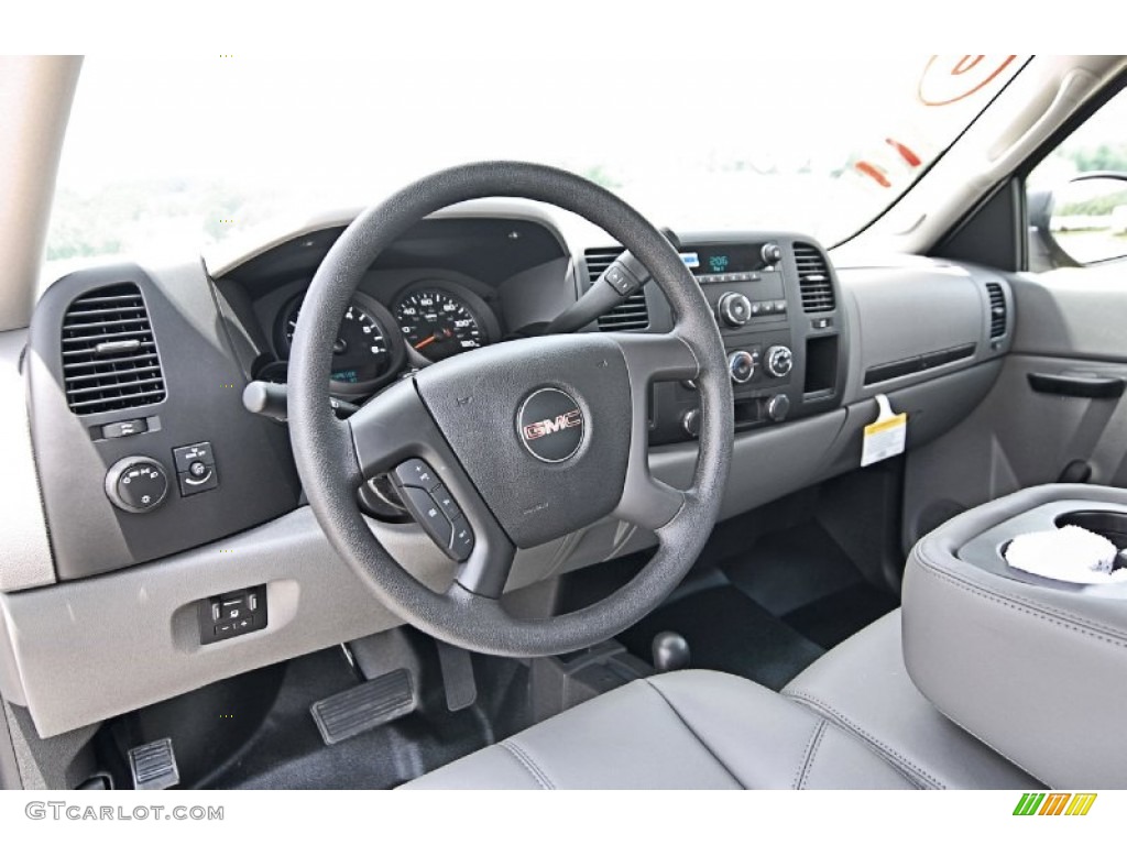 2013 GMC Sierra 1500 Extended Cab Dark Titanium Dashboard Photo #81867270