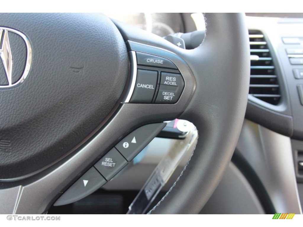 2013 TSX  - Graphite Luster Metallic / Graystone photo #27