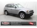 2004 Silver Grey Metallic BMW X3 3.0i  photo #1