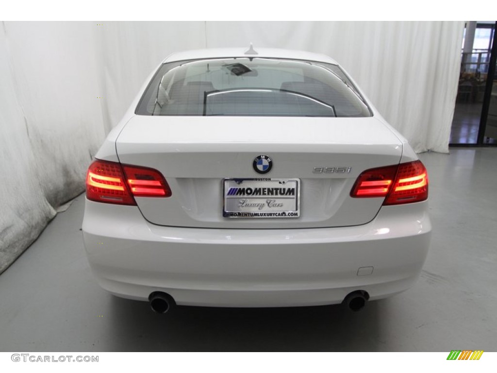 2011 3 Series 335i Coupe - Alpine White / Oyster/Black Dakota Leather photo #10