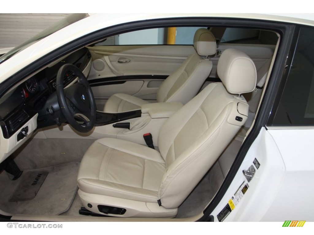 2011 3 Series 335i Coupe - Alpine White / Oyster/Black Dakota Leather photo #15