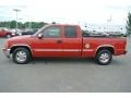 Fire Red 2002 GMC Sierra 1500 SLE Extended Cab Exterior