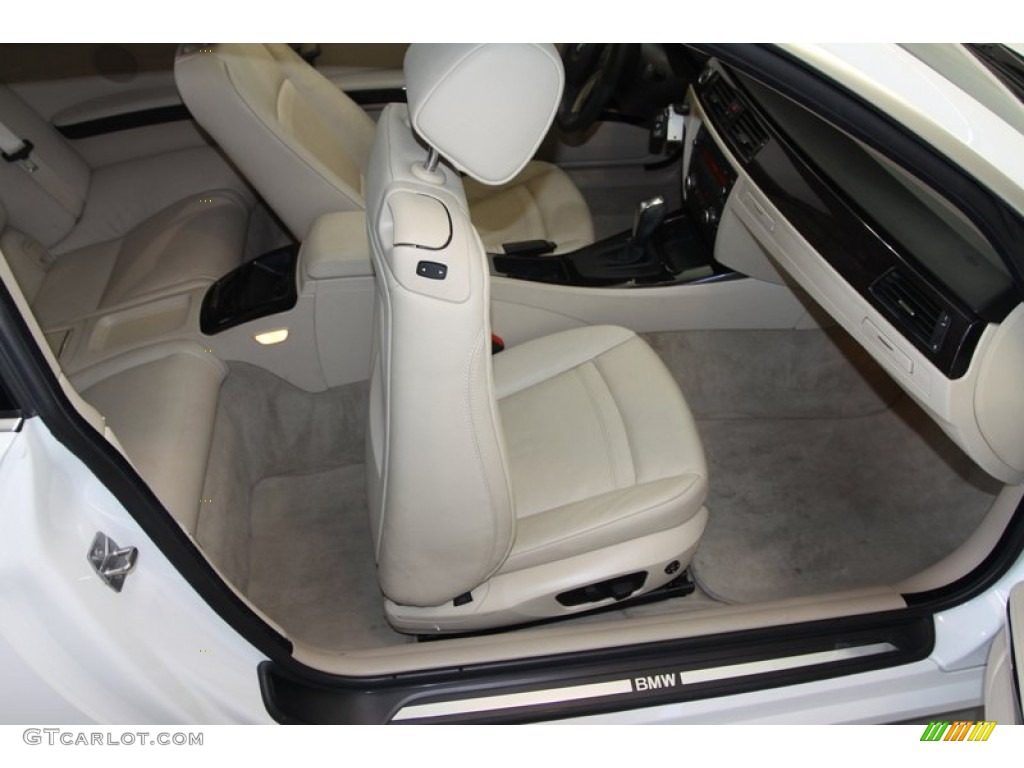 2011 3 Series 335i Coupe - Alpine White / Oyster/Black Dakota Leather photo #33