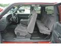 Graphite 2002 GMC Sierra 1500 SLE Extended Cab Interior Color