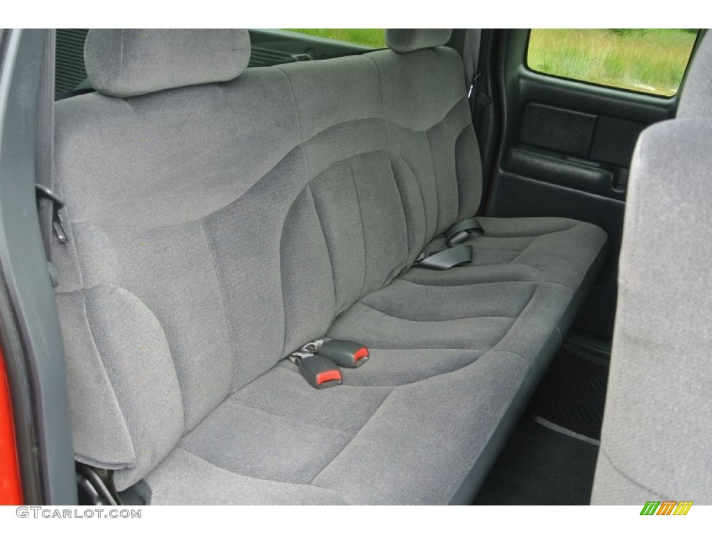 2002 GMC Sierra 1500 SLE Extended Cab Rear Seat Photos