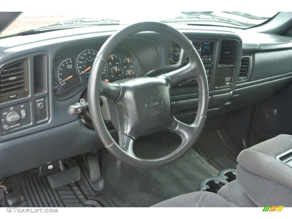 2002 Sierra 1500 SLE Extended Cab - Fire Red / Graphite photo #22
