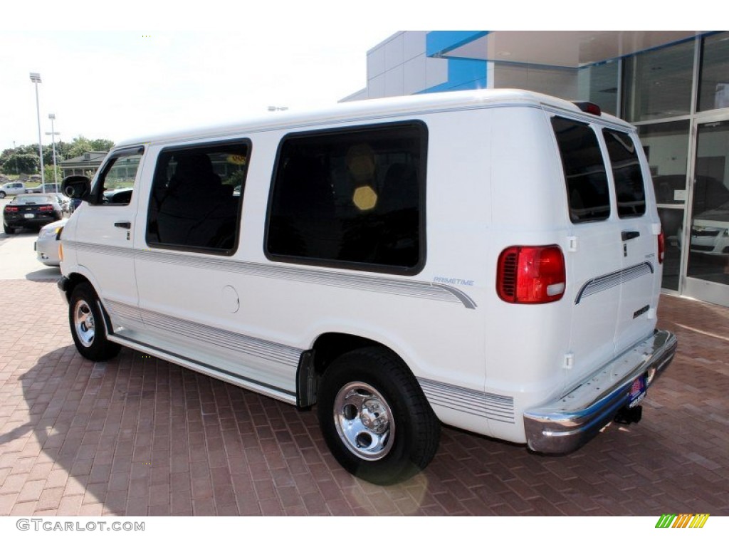 1999 Ram Van 1500 Passenger Conversion - Bright White / Blue photo #2