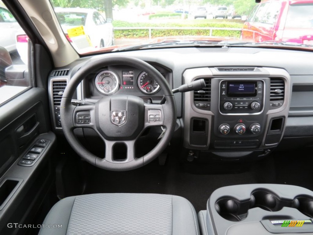 2013 1500 Express Quad Cab - Copperhead Pearl / Black/Diesel Gray photo #9