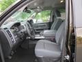 Black/Diesel Gray 2013 Ram 1500 Big Horn Quad Cab Interior Color