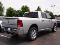 2013 Bright Silver Metallic Ram 1500 Big Horn Crew Cab 4x4  photo #3