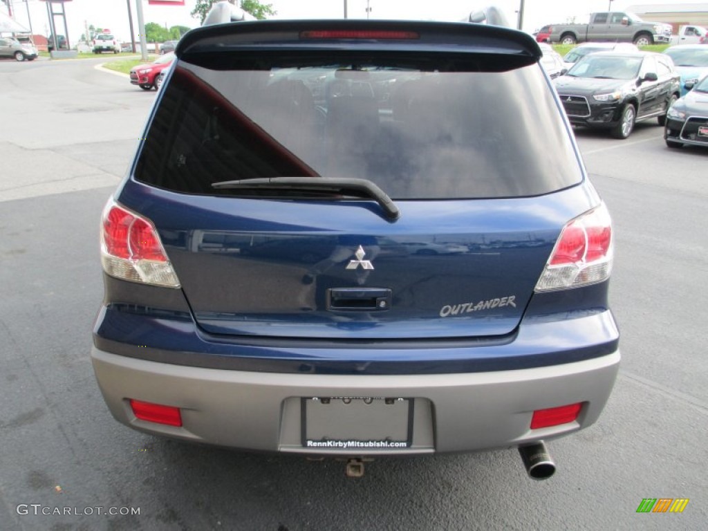 2003 Outlander XLS - Royal Blue Pearl / Charcoal photo #6