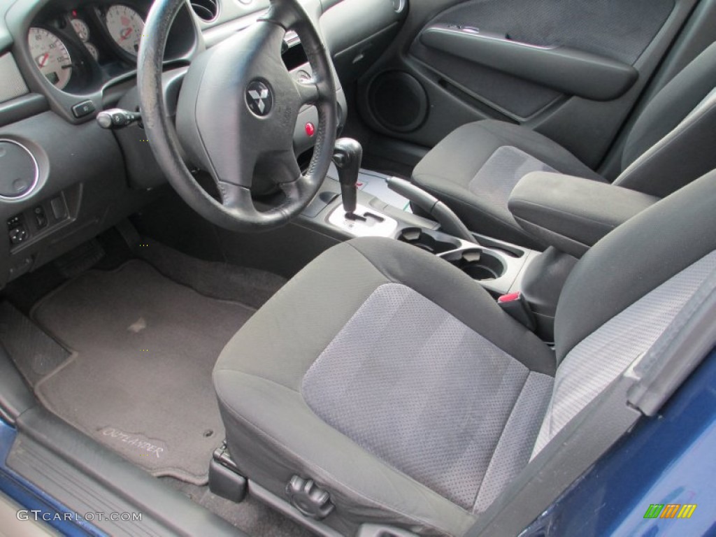 2003 Outlander XLS - Royal Blue Pearl / Charcoal photo #12