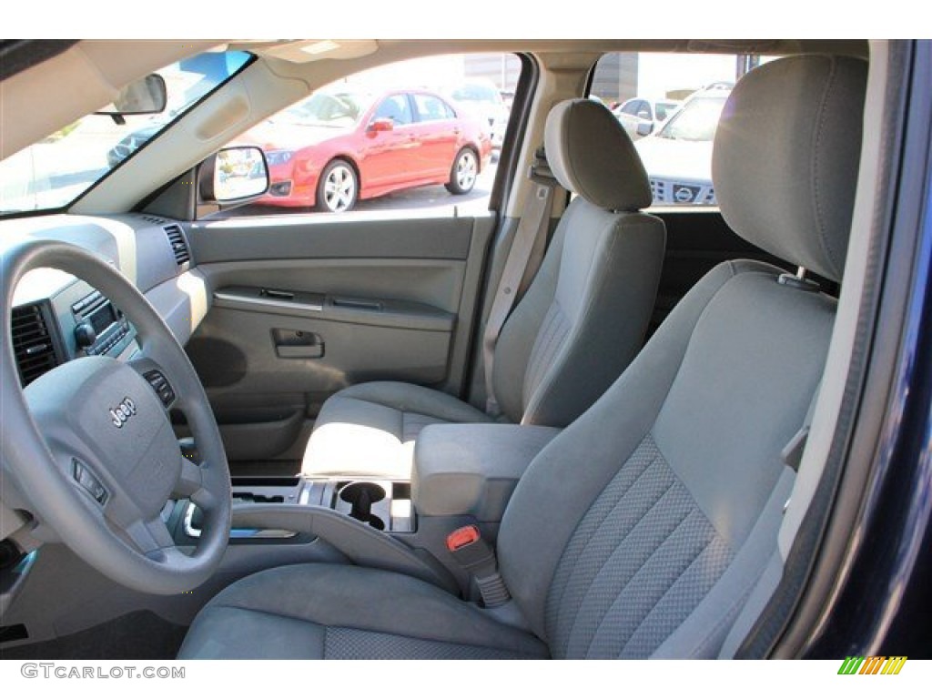2005 Grand Cherokee Laredo - Midnight Blue Pearl / Medium Slate Gray photo #20