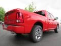 Flame Red - 1500 Express Quad Cab Photo No. 3