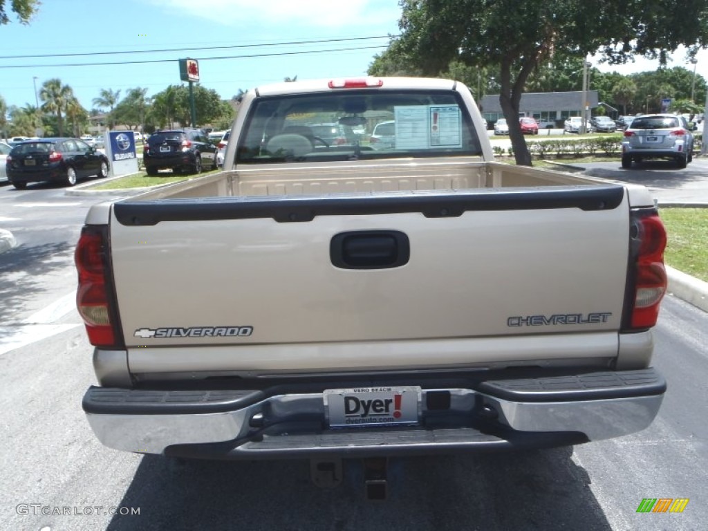 2004 Silverado 1500 LS Extended Cab - Sandstone Metallic / Tan photo #5