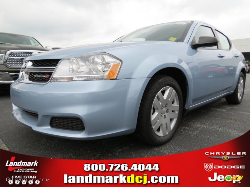 2013 Avenger SE - Crystal Blue Pearl / Black photo #1
