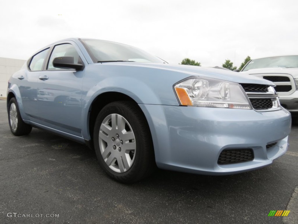 2013 Avenger SE - Crystal Blue Pearl / Black photo #4