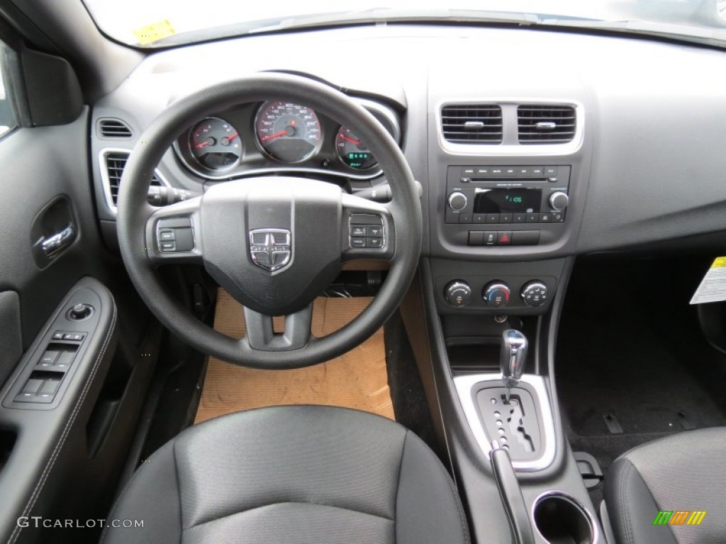 2013 Avenger SE - Crystal Blue Pearl / Black photo #7