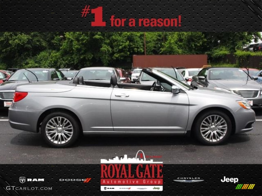 2013 200 Limited Hard Top Convertible - Billet Silver Metallic / Black photo #1