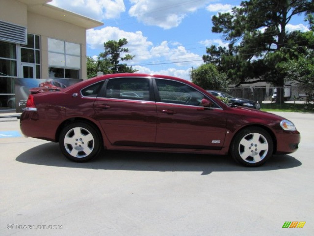 2009 Impala SS - Red Jewel Tintcoat / Gray photo #11