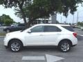 White Diamond Tricoat 2013 Chevrolet Equinox LT Exterior