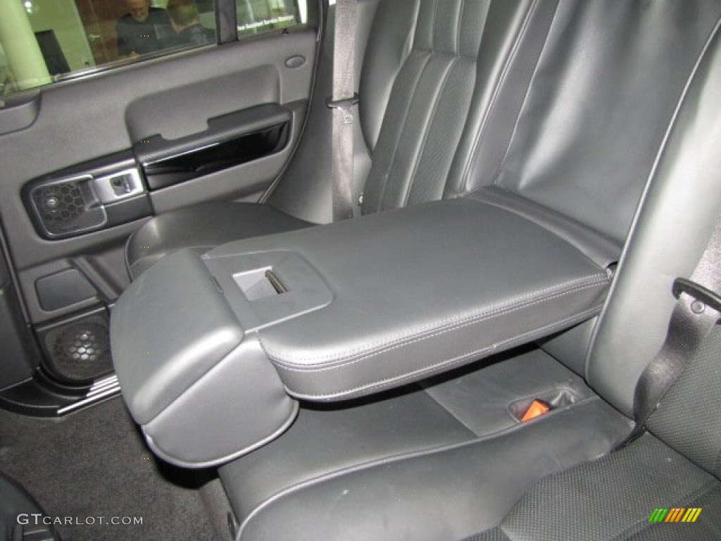 2007 Range Rover Supercharged - Zermatt Silver Metallic / Jet Black photo #35