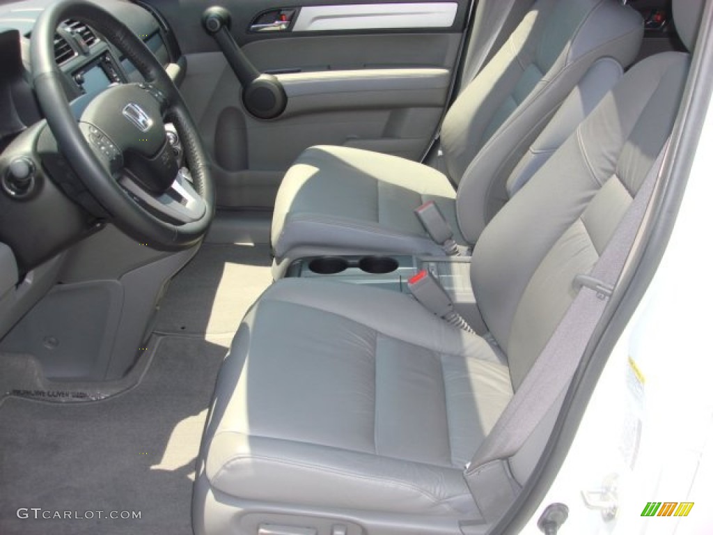 2011 CR-V EX-L 4WD - Taffeta White / Ivory photo #10