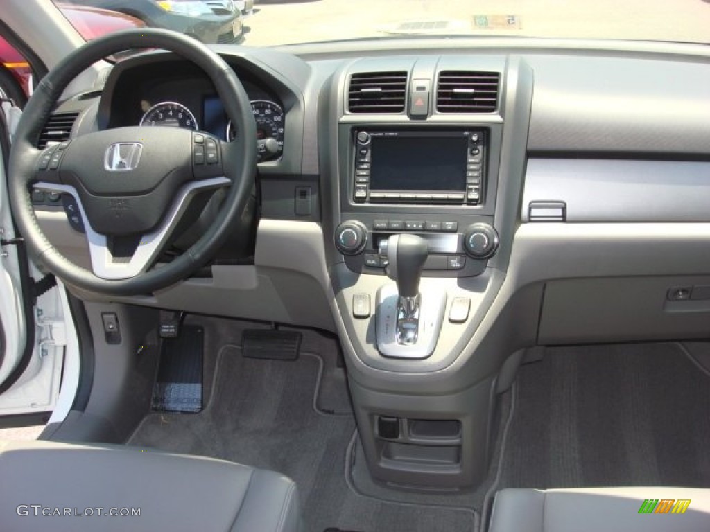 2011 CR-V EX-L 4WD - Taffeta White / Ivory photo #14