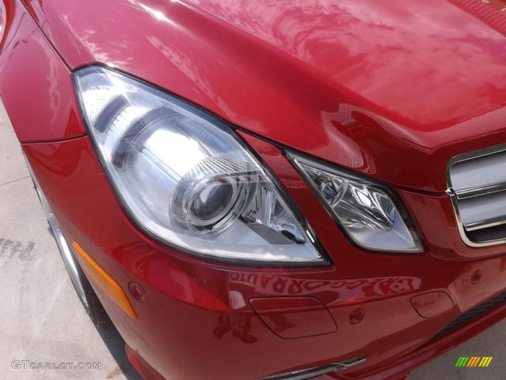 2012 E 550 Cabriolet - Mars Red / Almond/Mocha photo #13
