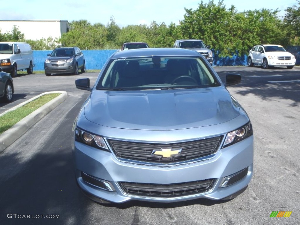 2014 Impala LS - Silver Topaz Metallic / Jet Black/Dark Titanium photo #2