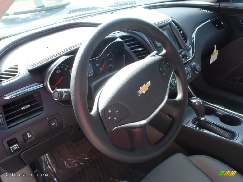 2014 Impala LS - Silver Topaz Metallic / Jet Black/Dark Titanium photo #12