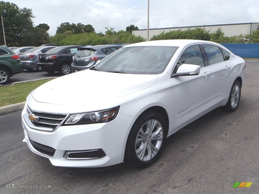 2014 Impala LT - Summit White / Jet Black/Brownstone photo #1