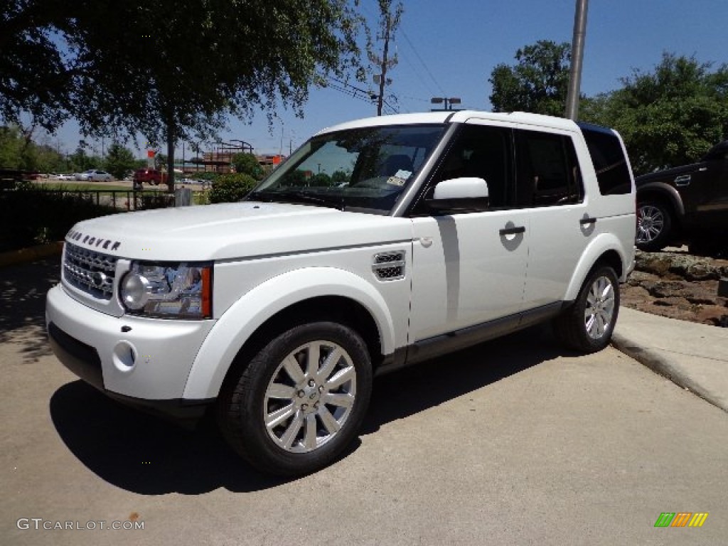 Fuji White 2013 Land Rover LR4 HSE Exterior Photo #81882430