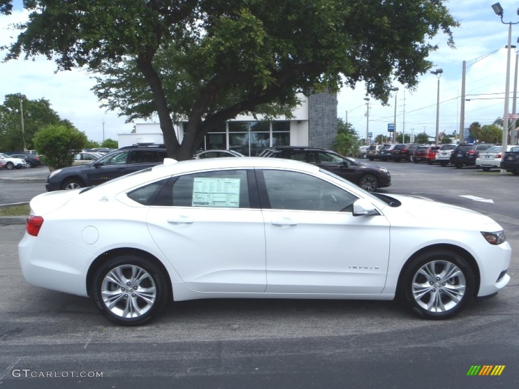 2014 Impala LT - Summit White / Jet Black/Brownstone photo #6