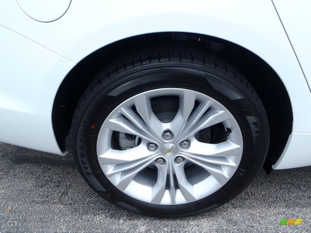 2014 Impala LT - Summit White / Jet Black/Brownstone photo #7