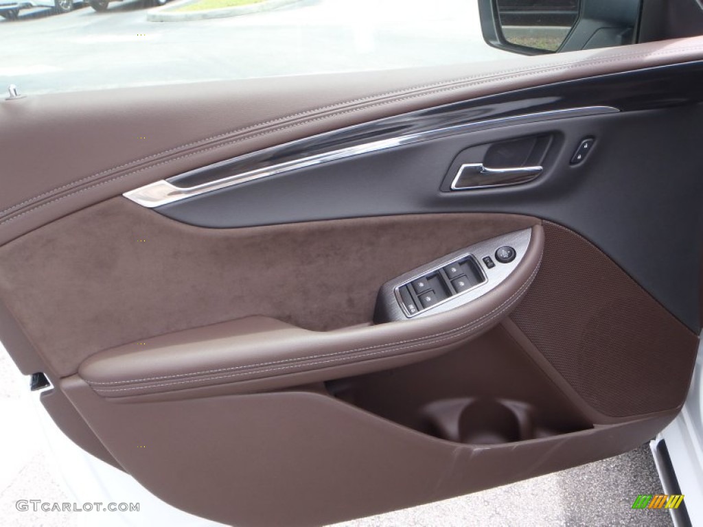2014 Impala LT - Summit White / Jet Black/Brownstone photo #8