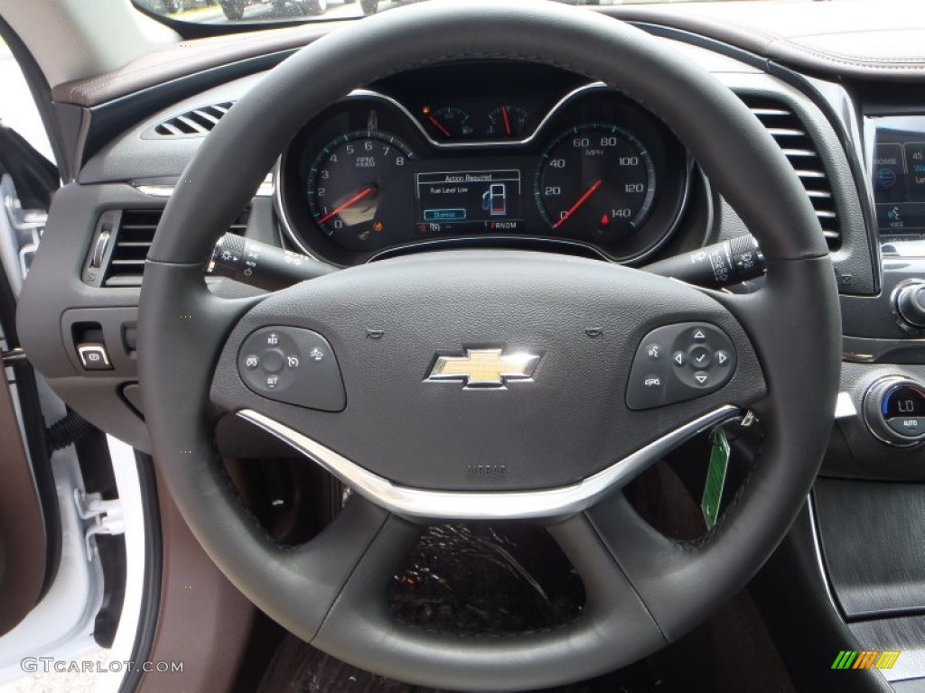 2014 Impala LT - Summit White / Jet Black/Brownstone photo #11