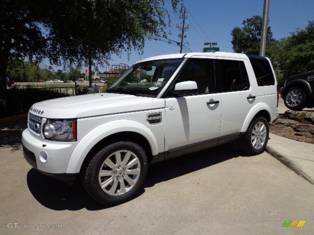 Fuji White 2013 Land Rover LR4 HSE Exterior Photo #81882976