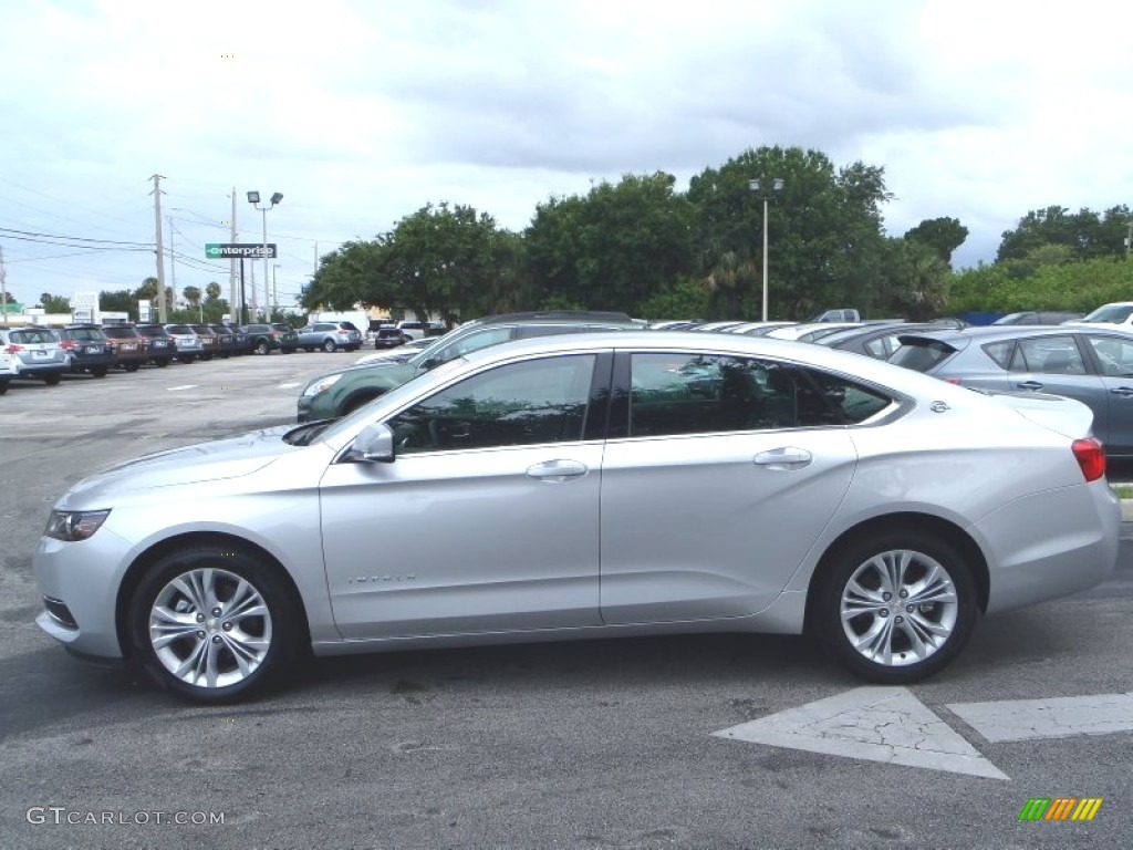 2014 Impala LT - Silver Ice Metallic / Jet Black/Dark Titanium photo #3