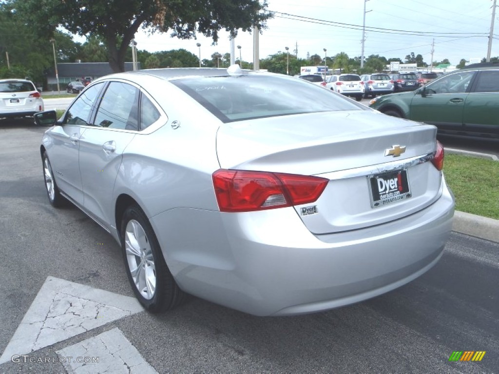 2014 Impala LT - Silver Ice Metallic / Jet Black/Dark Titanium photo #4