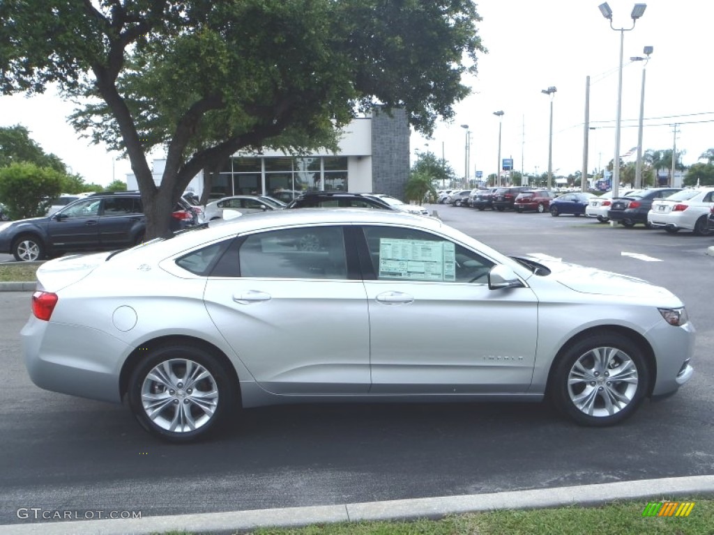 2014 Impala LT - Silver Ice Metallic / Jet Black/Dark Titanium photo #7