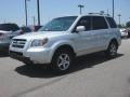 2007 Billet Silver Metallic Honda Pilot EX-L  photo #2