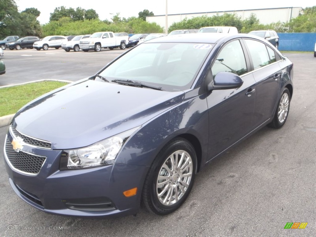 2013 Cruze ECO - Atlantis Blue Metallic / Medium Titanium photo #1