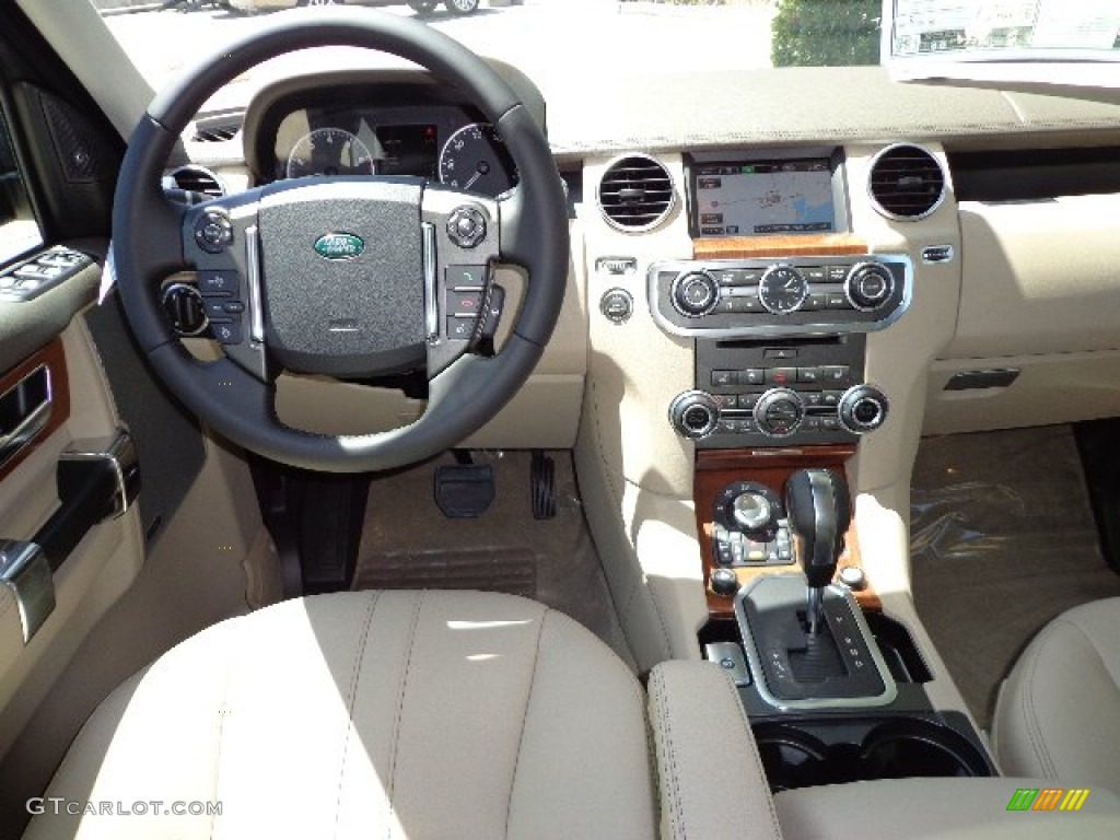 2013 Land Rover LR4 HSE Almond Dashboard Photo #81884449
