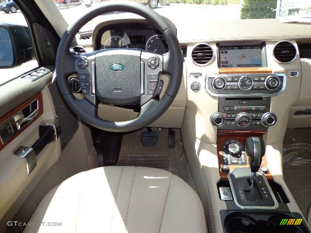 2013 Land Rover LR4 HSE Almond Dashboard Photo #81884671