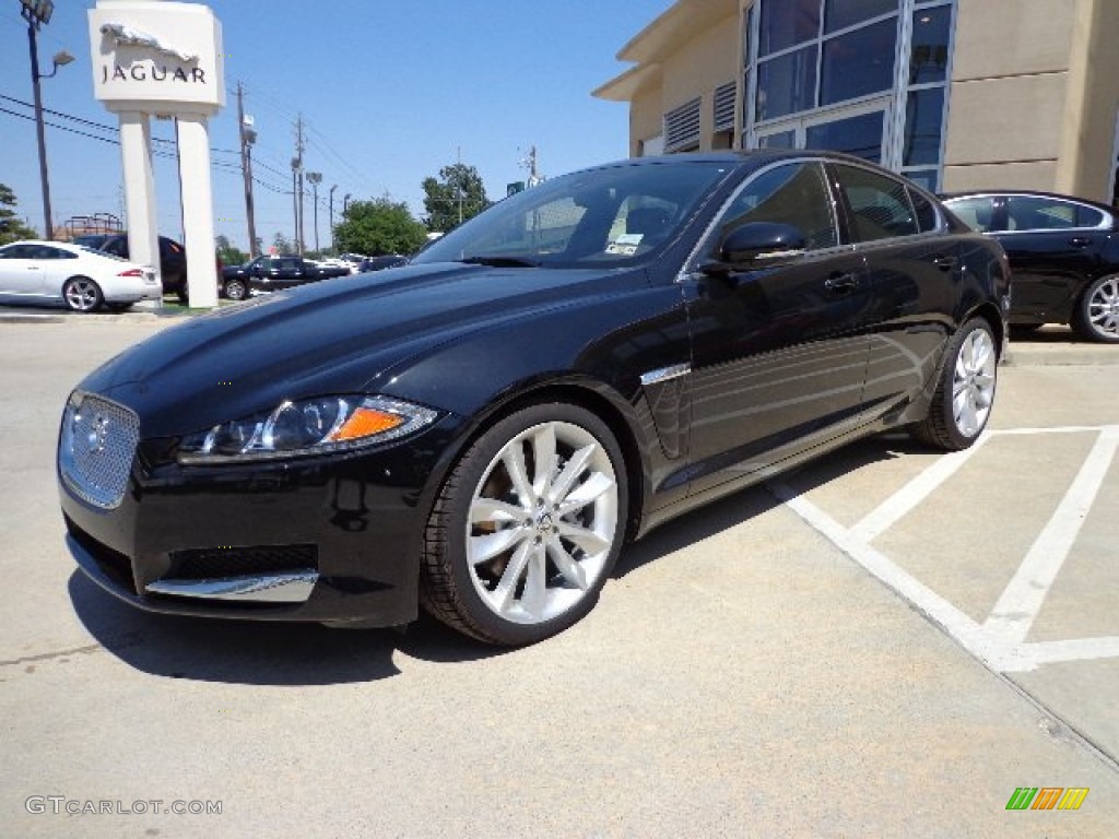 Ebony 2013 Jaguar XF 3.0 Exterior Photo #81885538