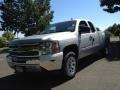 2013 Silver Ice Metallic Chevrolet Silverado 1500 LT Extended Cab  photo #1